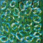 Beweging 5 gem. techniek op papier 24 x 24 cm (2012)